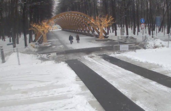 Парк Сокольники в Москве (Аллея арок)