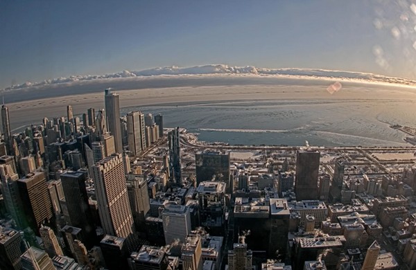 Панорама Чикаго в США