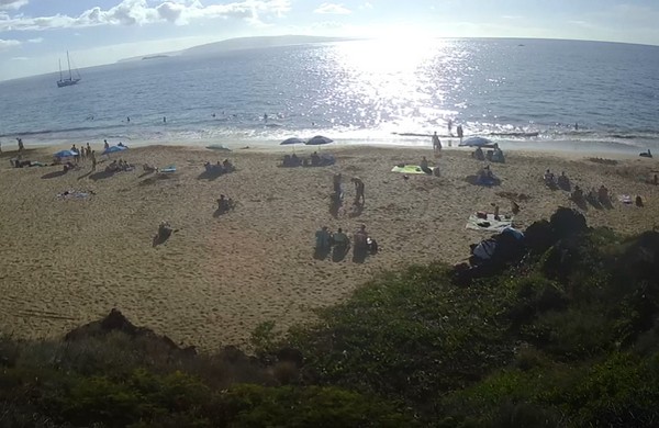 Пляж на Гавайях